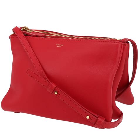 celine trio bag red|celine trio bag large.